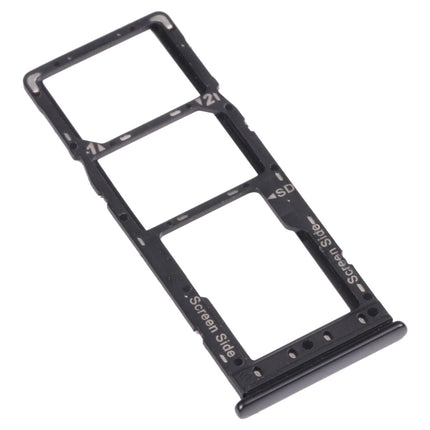 Black Sim Card Tray For Infinix Hot 7 Pro X625B - Micro Sd