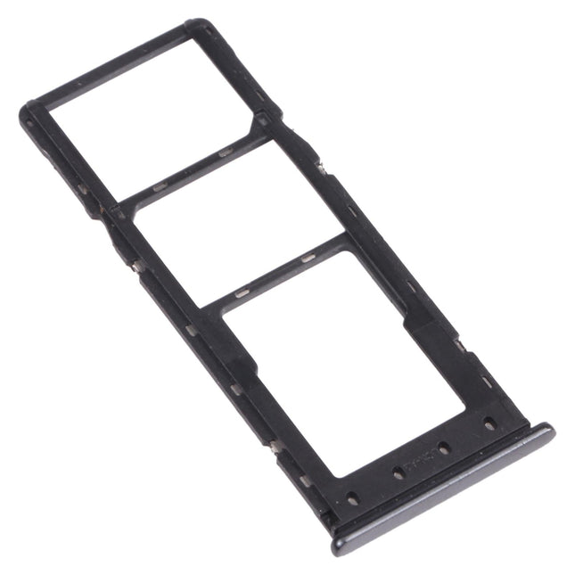 Black Sim Card Tray For Infinix Hot 7 Pro X625B - Micro Sd
