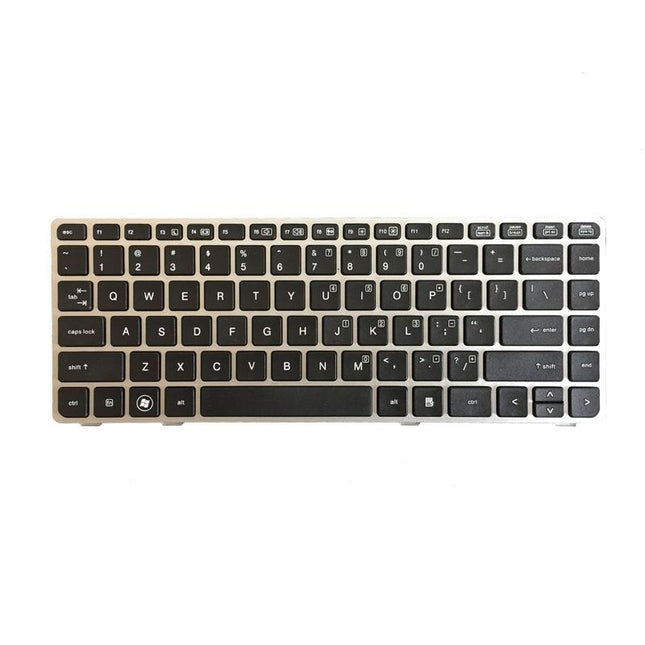 Silver Frame Us Keyboard For Hp Elitebook & Probook