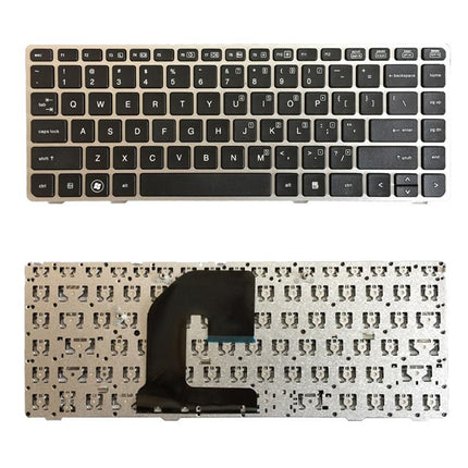 Silver Frame Us Keyboard For Hp Elitebook & Probook