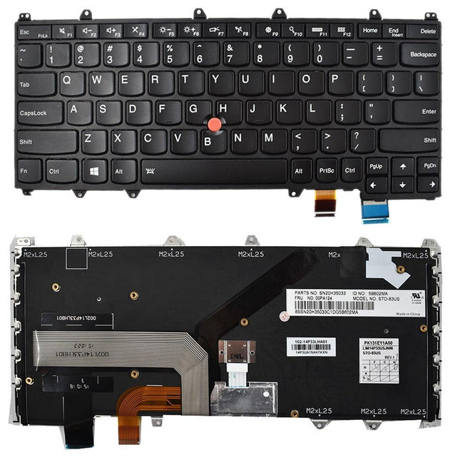 Lenovo Thinkpad Yoga 260 12.5 Keyboard - Us Version