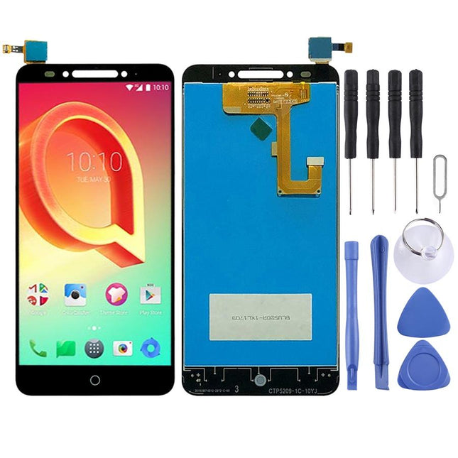 Alcatel A5 Lcd Screen With Fingerprint Button - Oem Assembly
