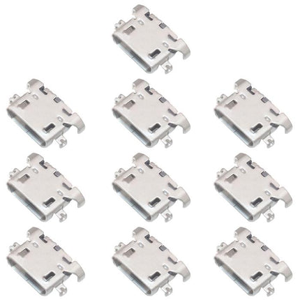 10-Pack Charging Port For Motorola Moto E3 / G5 / G4 Play