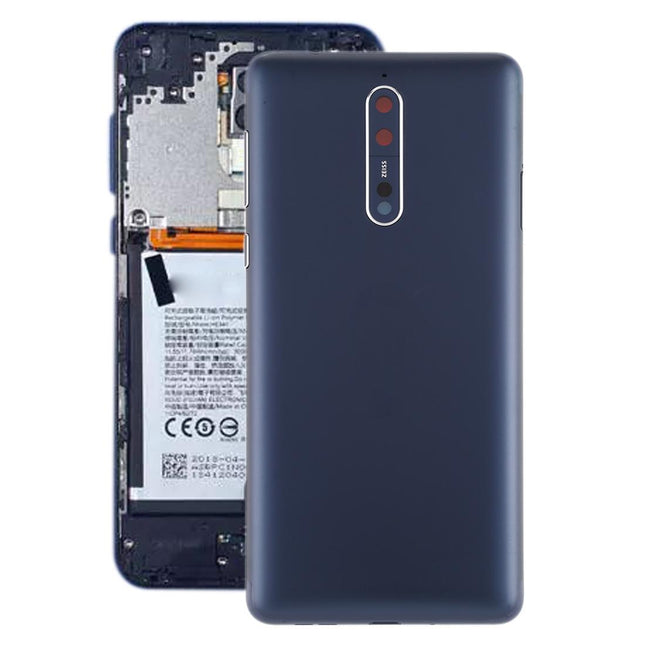 Nokia 8 Battery Back Cover With Camera Lens And Side Keys