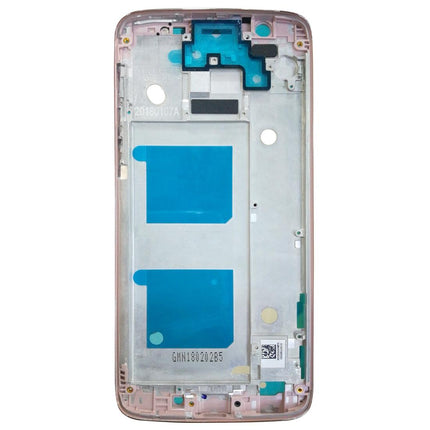 Rose Gold Front Housing Lcd Frame Bezel For Motorola Moto G6