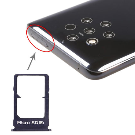 Replacement Sim And Micro Sd Card Tray For Nokia 9 Pureview
