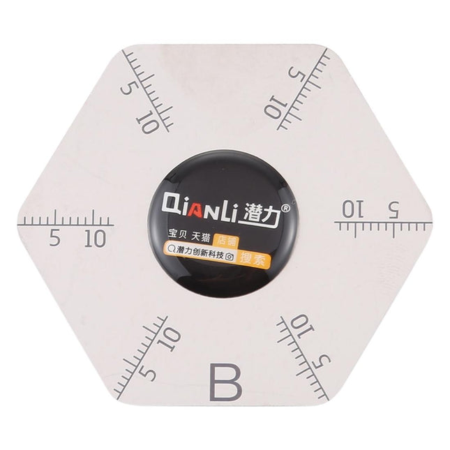 Hexagram Pry Tool With Scales - Qianli