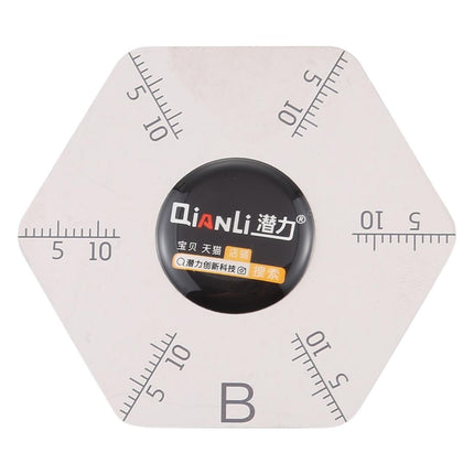 Hexagram Pry Tool With Scales - Qianli