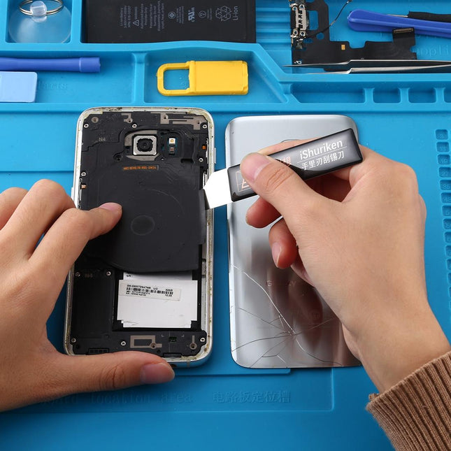 Qianli Ishuriken Solder Paster Scraping Knife - 0.2Mm Bevel Wear Resistant