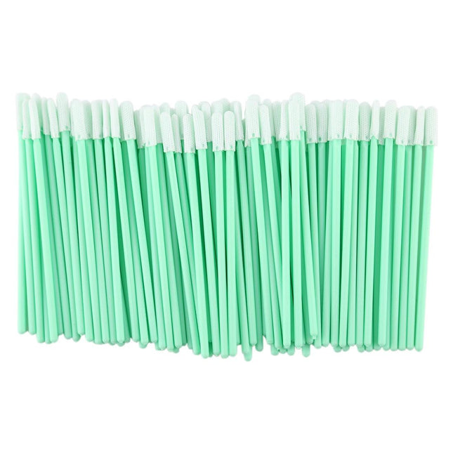 100-Piece Electronic Cleaning Swabs 70X3Mm Size