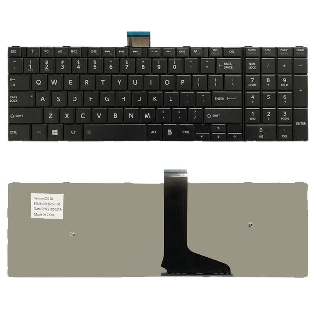 Keyboard For Toshiba Satellite C50 / C55 Series - Us Version