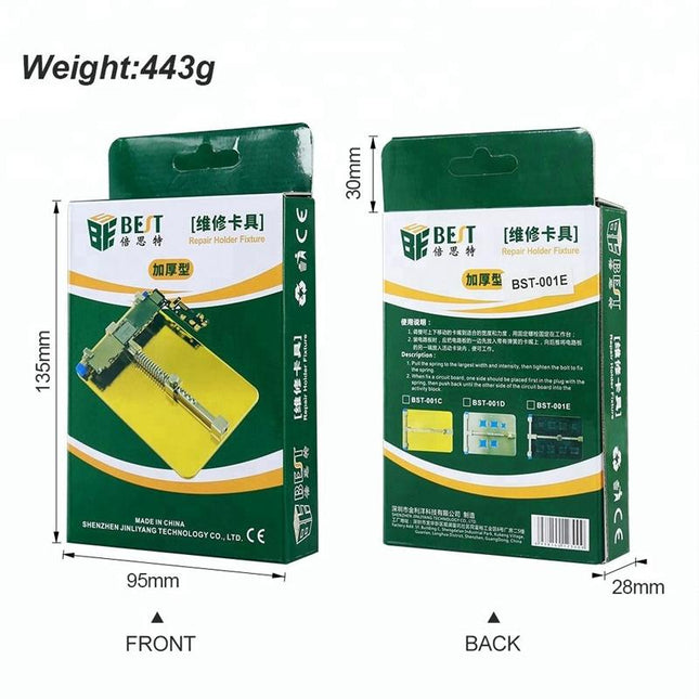 Stainless Steel Pcb Holder For Diy Chip Repair - Work Station Fixture