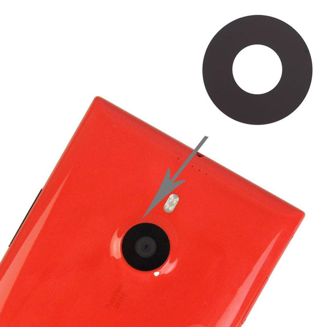 Rear Camera Lens For Nokia Lumia 1520 - Black