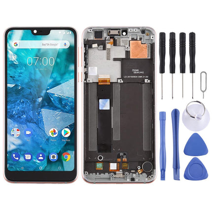 Replacement Lcd Screen For Nokia 7.1 With Frame