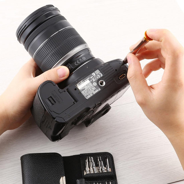 16-Piece Mobile Phone Repair Tool Set With Screwdriver And Crowbar