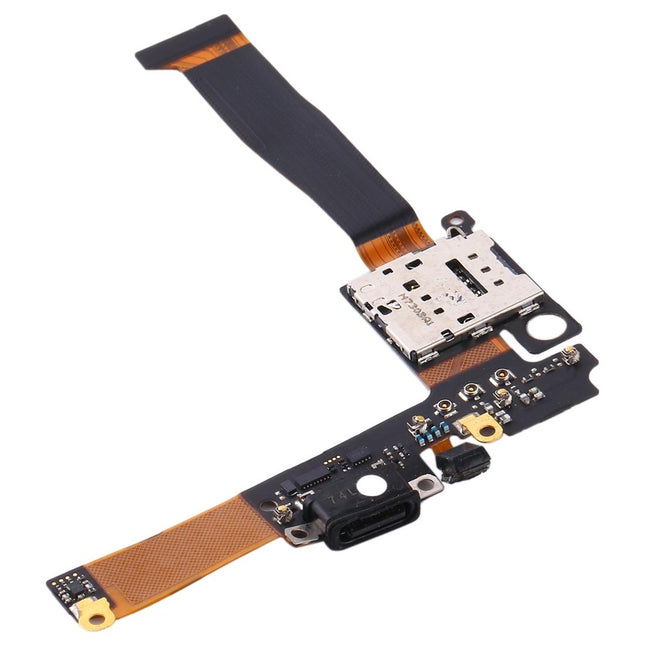 Flex Cable With Sim Card Holder For Nokia 8 Sirocco - Charging Port