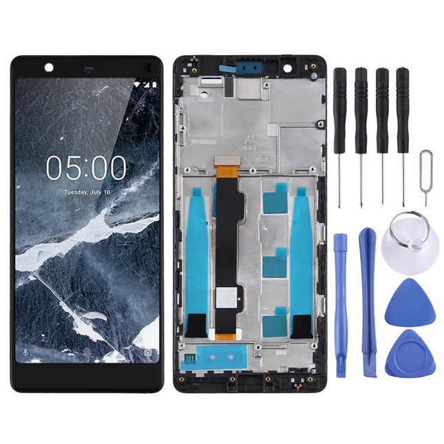 Replacement Lcd Screen For Nokia 5.1 With Frame