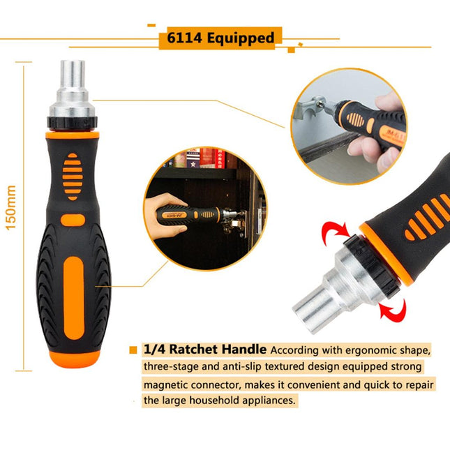 73-Piece Household Screwdriver Repair Tool Set