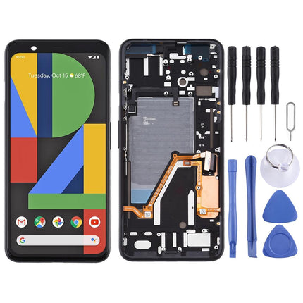 Full Assembly Lcd Screen With Frame For Google Pixel 4Xl