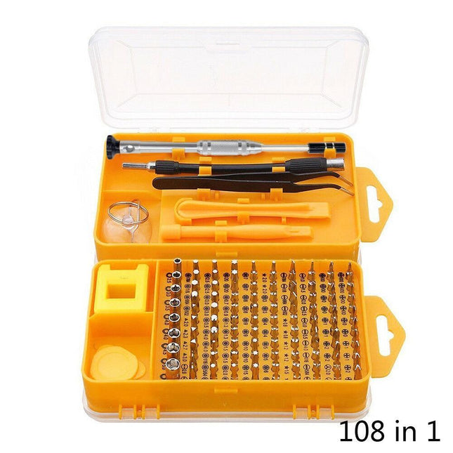108-Piece Precision Screwdriver And Nutdriver Set