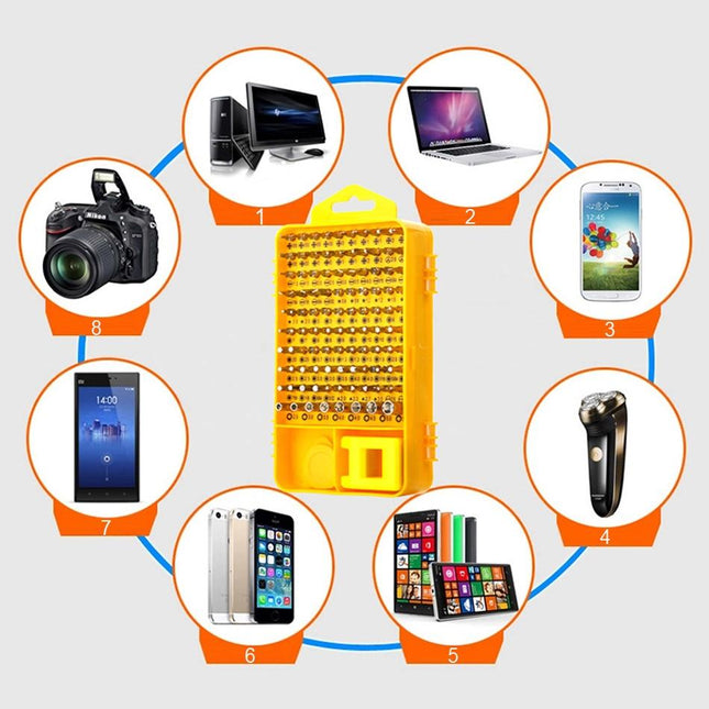 108-Piece Precision Screwdriver And Nutdriver Set