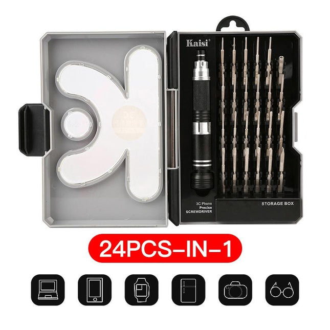 24-In-1 Precision Screwdriver Set - Multifunctional