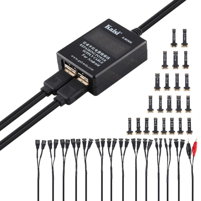 Kaisi K 9066 Mobile Phone Power Cable With Short Circuit Protection For Huawei Samsung Xiaomi Oppo Vivo