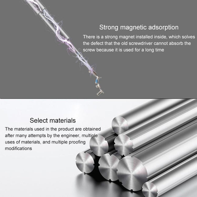 6-In-1 3D Screwdriver For Mobile Phone Dismantling - Bst 898