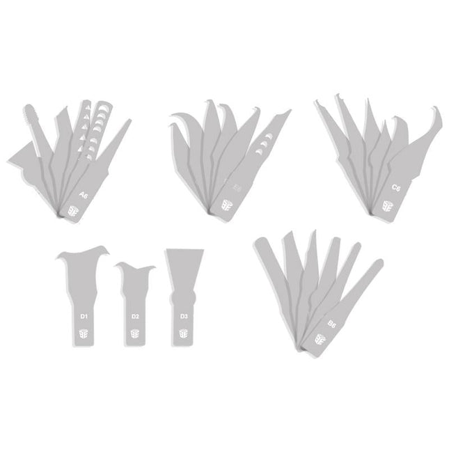 27-Piece Cpu Repair Knife Set For Cutting - Ideal For Repairing And Maintenance