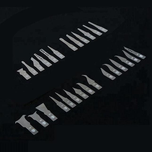 27-Piece Cpu Repair Knife Set For Cutting - Ideal For Repairing And Maintenance