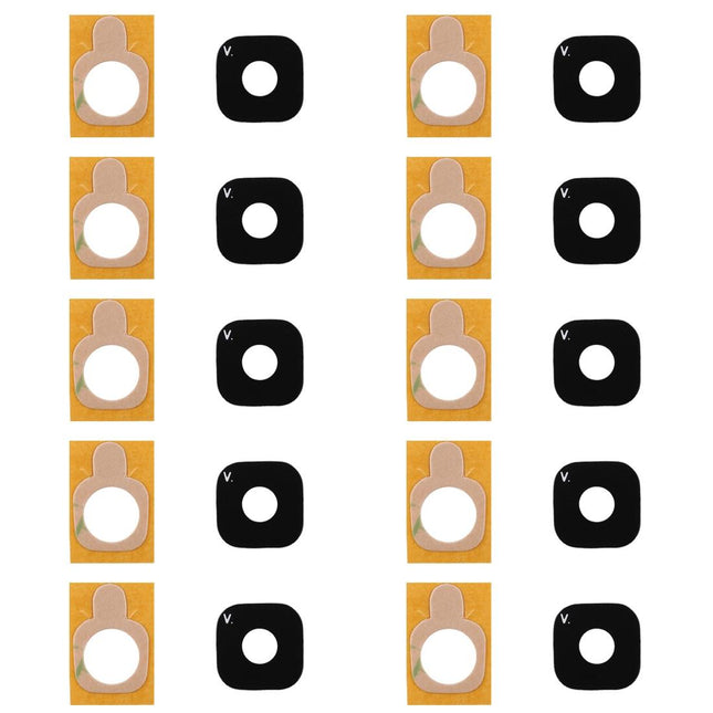 10-Pack Back Camera Lens Cover For Galaxy J3 2016 / J320 With Sticker