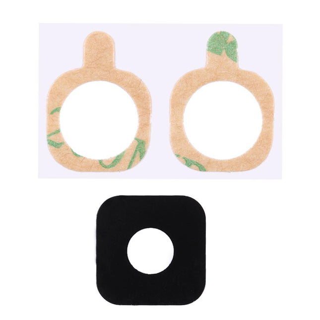 10-Pack Back Camera Lens Cover For Galaxy S6 Active With Sticker