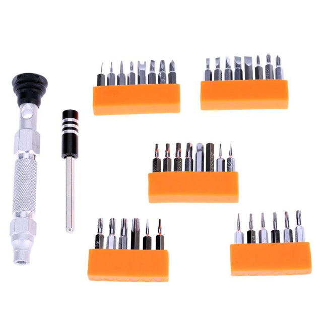 38-Piece Precision Screwdriver Set For Repair And Hand Tools