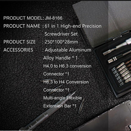 61-Piece Screwdriver Repair Kit - Hand Tools Set