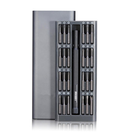 24-Piece Precision Magnetic Screwdriver Kit With Deep Hole Bits