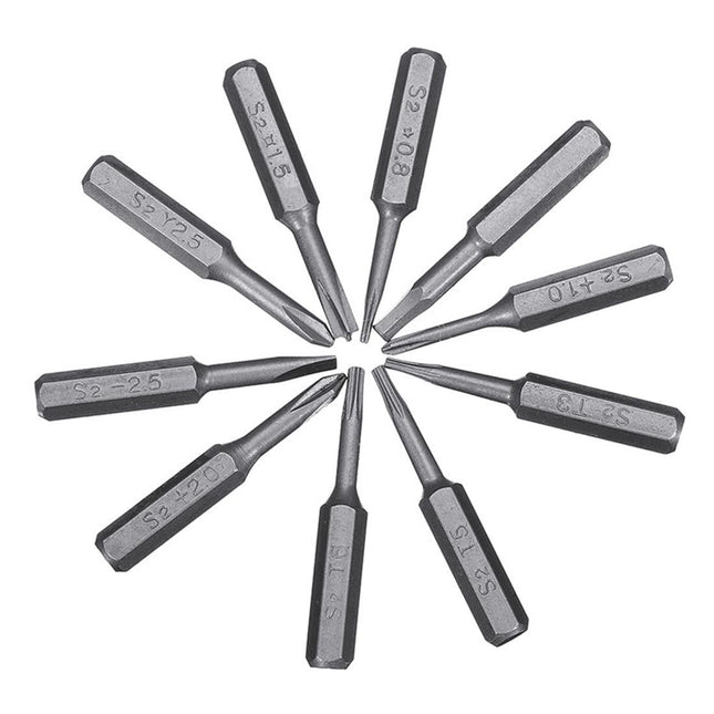 24-Piece Precision Magnetic Screwdriver Kit With Deep Hole Bits