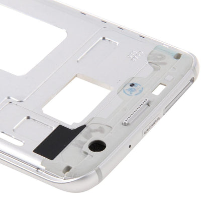 Silver Front Housing Lcd Frame Bezel For Galaxy S7 Edge