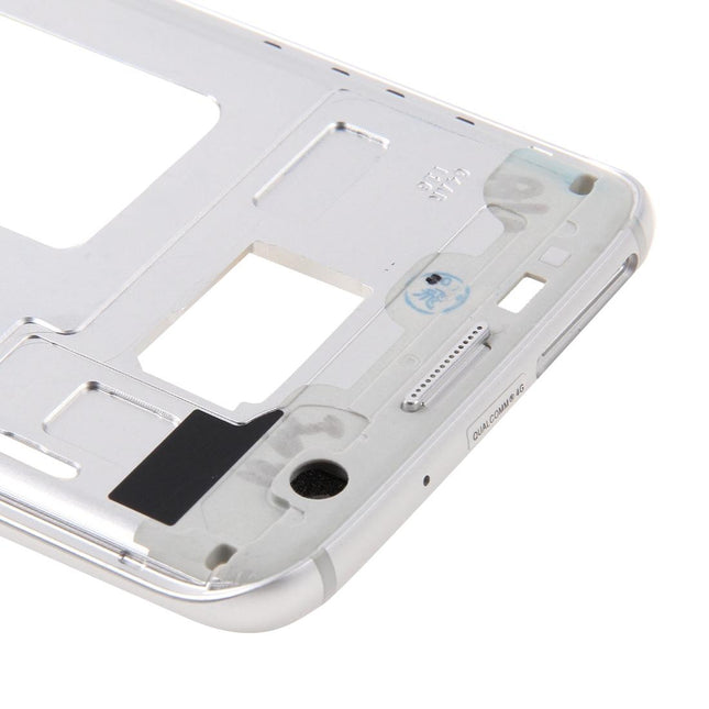 Silver Front Housing Lcd Frame Bezel For Galaxy S7 Edge