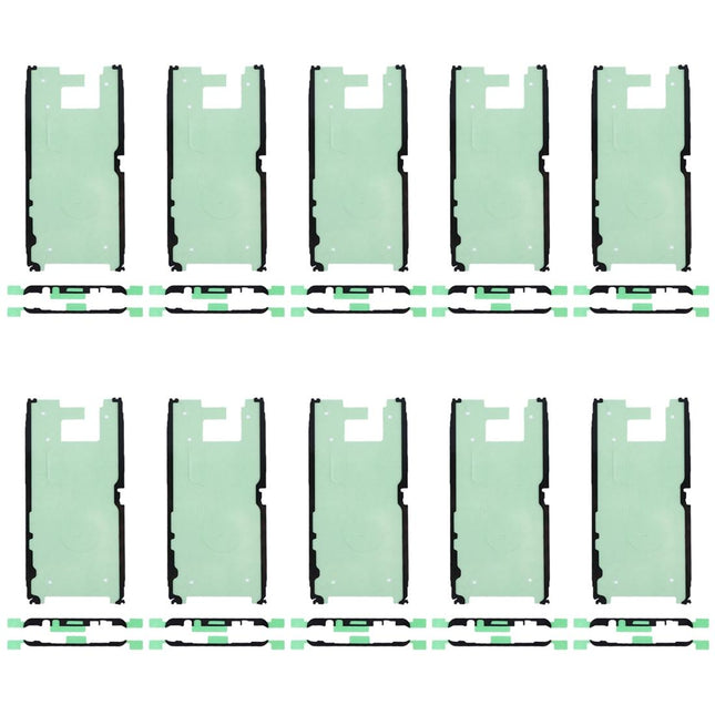 10-Pack Front Housing Adhesive For Samsung Galaxy Note 8 - Clear