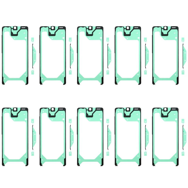10-Pack Front Housing Adhesive For Samsung Galaxy S20 - Clear