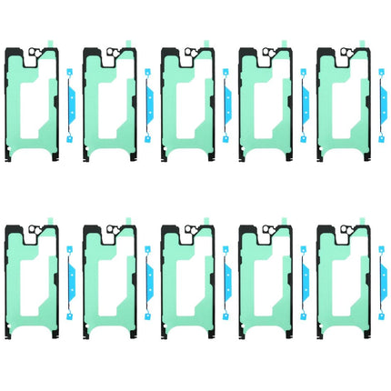 10-Pack Front Housing Adhesive For Samsung Note10 - Clear