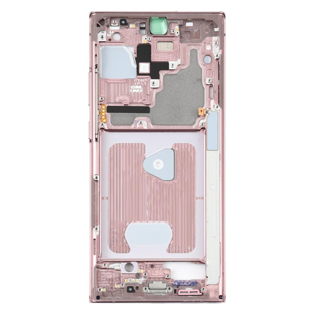 Middle Frame Bezel Plate For Samsung Galaxy Note20 Ultra With Parts