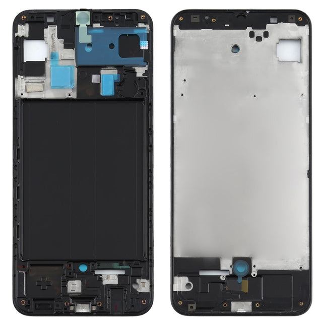 Samsung A50 Front Housing Lcd Frame - Black