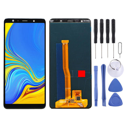 Full Assembly Super Amoled Lcd Screen For Galaxy A7 2018 With Digitizer
