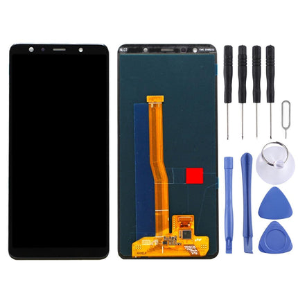Full Assembly Super Amoled Lcd Screen For Galaxy A7 2018 With Digitizer