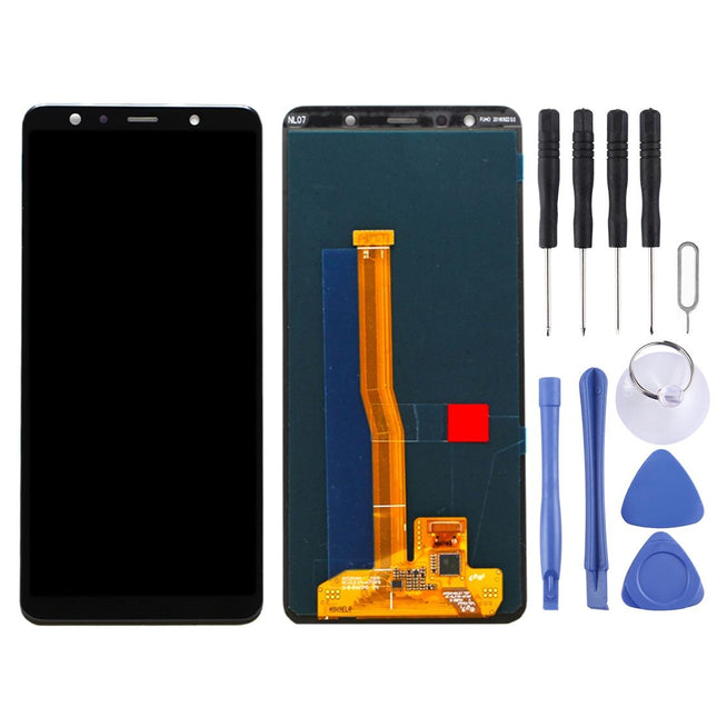 Full Assembly Super Amoled Lcd Screen For Galaxy A7 2018 With Digitizer
