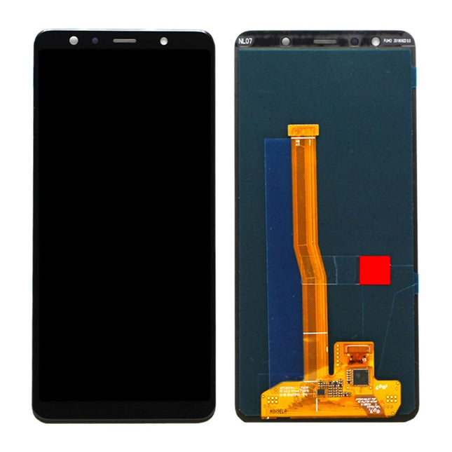 Full Assembly Super Amoled Lcd Screen For Galaxy A7 2018 With Digitizer