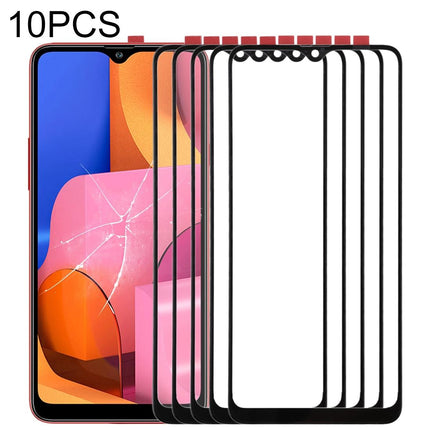 10-Pack Outer Glass Lens For Samsung Galaxy A20S - Front Screen