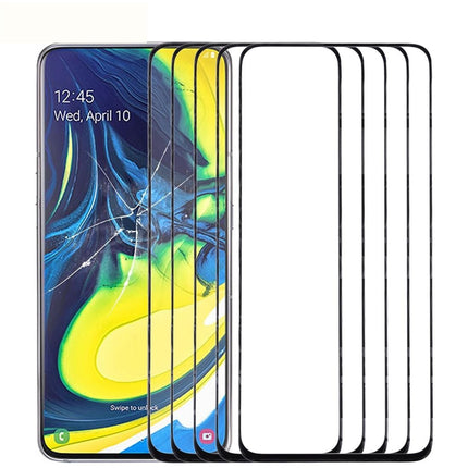 10-Pack Outer Glass Lens For Samsung Galaxy A90 / A80 - Front Screen