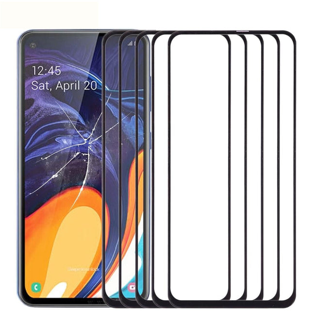 10-Pack Outer Glass Lens For Samsung Galaxy A60 - Front Screen